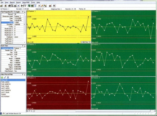 Instantly send data to QC-CALC to update the display